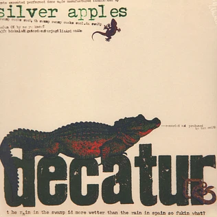 The Silver Apples - Decatur Black Vinyl Edition