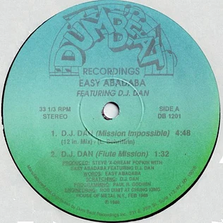 Easy Abadaba Featuring DJ Dan - D.J. Dan (Mission Impossible)