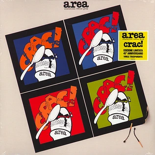 Area - Crac! Transparent Vinyl Editon