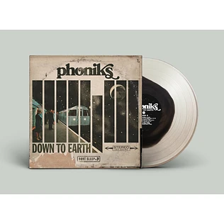 Phoniks - Down To Earth Black Inside Milky Clear Vinyl Edition