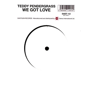 Teddy Pendergrass - We Got Love Test Pressing