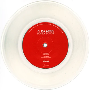 C. Da Afro - Lovely Boogie Clear Vinyl Edition