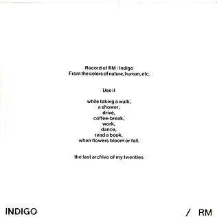 RM - Indigo