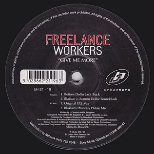 Freelance Workers - Give Me More