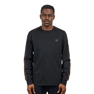 Fred Perry - Long Sleeve Laurel Taped Tee