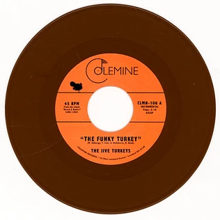 The Jive Turkeys - Funky Turkey/Funky Brewster Turkey Gravy Brown Vinyl Edition
