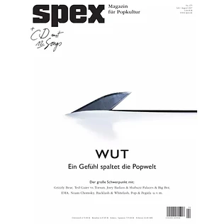 Spex - 2017/07-08 Wut: Ted Gaier vs. Torsun, Joey Badass & Shabazz Palaces & Big Boi u.a.