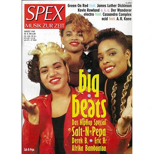 Spex - 1988/08 Big Beats Hip Hop Special Salt'n'Pepa, Derek B, Eric B., Afrika Bambaataa