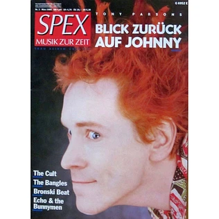 Spex - 1986/03 Johnny Rotten, The Cult, The Bangles, Bronski Beat, Echo & The Bunnymen u.a.
