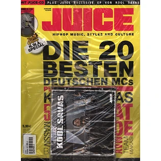 Juice - 2009-12 Die 20 besten deutschen MCs mit Kool Savas CD