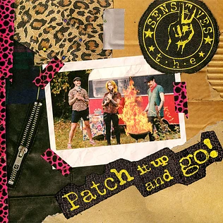 The Sensitives - Patch It Up And Go Yellow / Black Marble Vinyl Edition