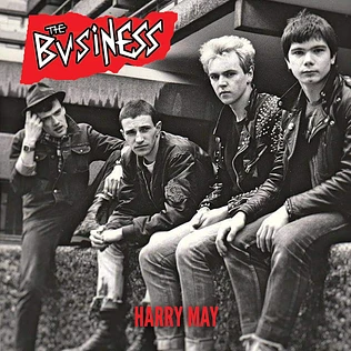 The Business - Harry May Red Vinyl Edition Black Splatter Vinyl Edition