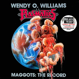 Wendy O. Williams - Maggots-The Record Black Friday Record Store Day 2023 Red Vinyl Edition