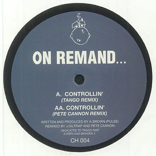 On Remand - Controllin' Remixes