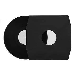 50x 12" Record Inner Sleeves - Innenhüllen (Eckschnitt / schwarz 80 g/m²)