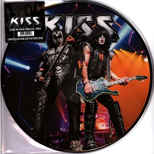 Kiss - Live In Sao Paulo. 27th August 1994 Picture Disc Edition