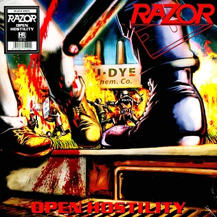 Razor - Open Hostility Black Vinyl