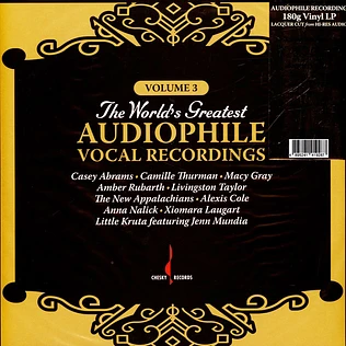 V.A. - The World's Greatest Audiophile Vocal Recordings Vol. 3