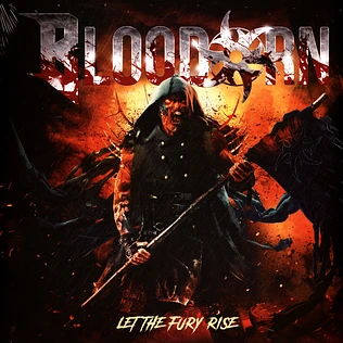 Bloodorn - Let The Fury Rise Orange Black Marbled Vinyl Edition