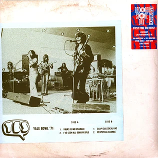 Yes - Yale Bowl '71 Record Store Day 2024 Vinyl Edition
