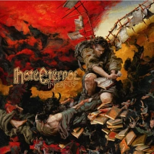 Hate Eternal - Infernus Red / White Super Marble Vinyl Edition