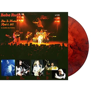 Babe Ruth - Live In Montreal April 9, 1975 Red Marble Vinyl Edition