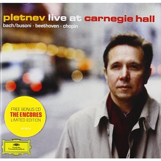 Mikhail Pletnev - Pletnev Live At Carnegie Hall (Bach-Busoni · Beethoven · Chopin)