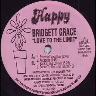 Bridget Grace - Love To The Limit