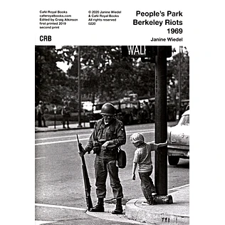 Janine Wiedel - People's Park Berkeley Riots 1969