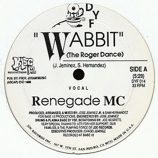Renegade MC - Wabbit (The Roger Dance)