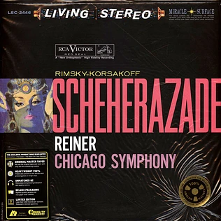 N. Rimsky-Korsakov - Scheherazade Hq 45 Rpm 200g Edition Fritz Reiner Rca Living Stereo Reiss