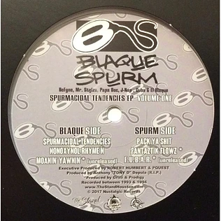 Blaque Spurm - Spurmacidal Tendencies EP Volume One