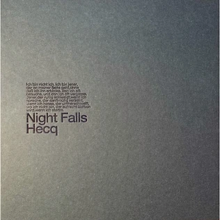 Hecq - Night Falls