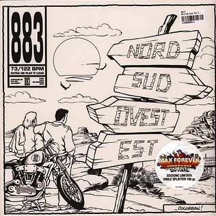 883 - Nord Sud Ovest Est Splattered Vinyl Edition