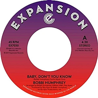 Bobbi Humphrey - Baby Don't You Know