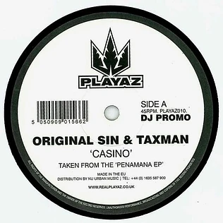 Original Sin & Taxman - Penamana EP 1