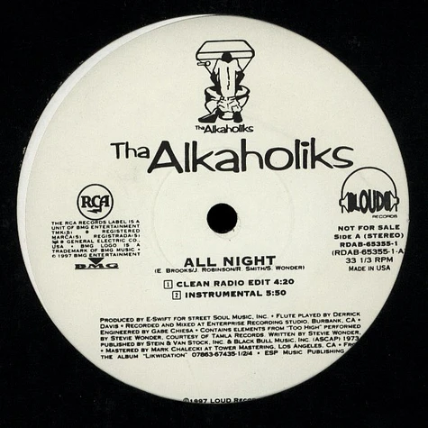 Tha Alkaholiks - All Night