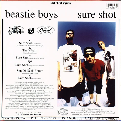 Beastie Boys - Sure Shot