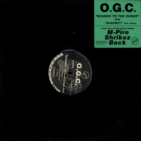 OGC (Originoo Gunn Clappaz) - Bounce to the ounce