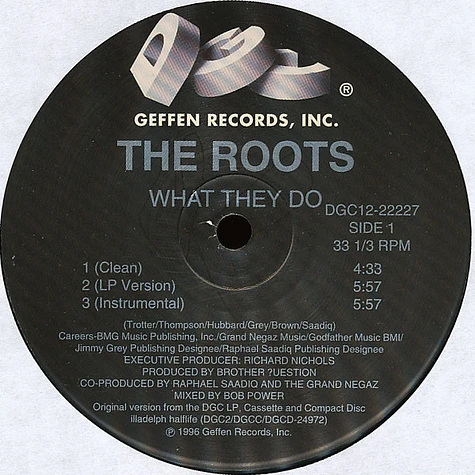 The Roots - What They Do