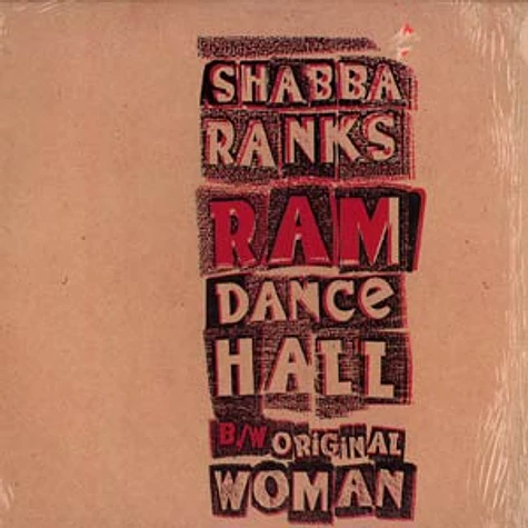 Shabba Ranks - Ram Dancehall / Original Woman