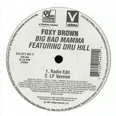 Foxy Brown - Big Bad Mamma