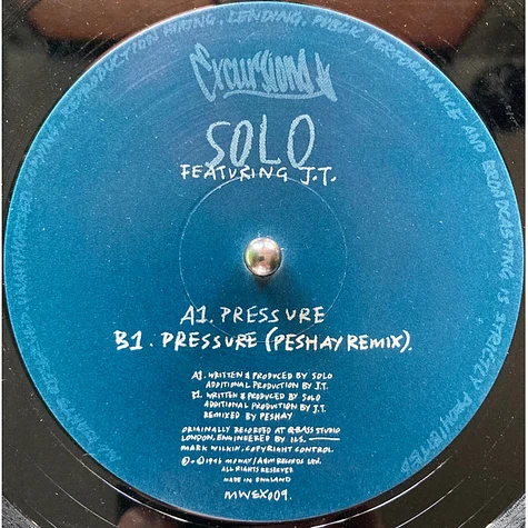 DJ Solo Featuring J.T. - Pressure