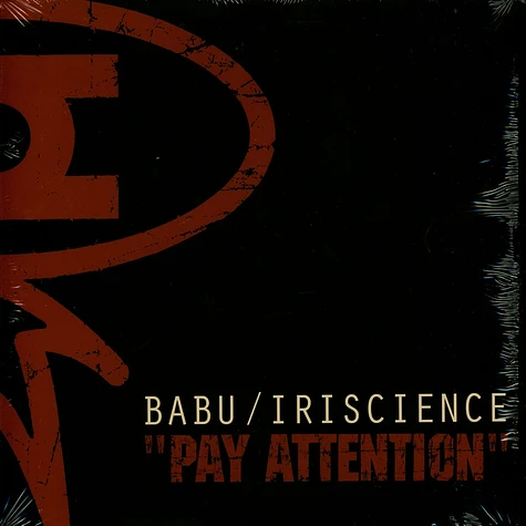 Babu / Rakaa-Iriscience - Pay Attention