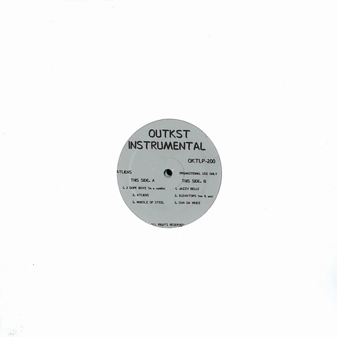 OutKast - Atliens Instrumental LP