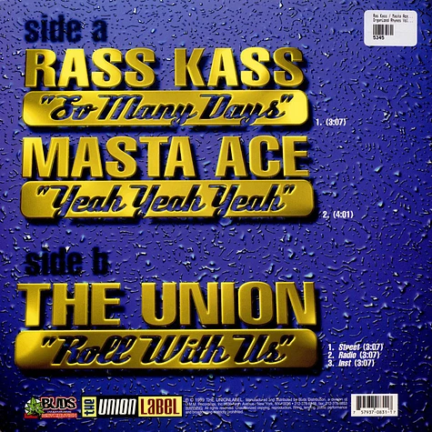 Ras Kass / Masta Ace / The Union - Organized Rhymes Volume 3