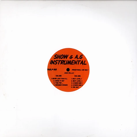 Show & AG - Goodfellas Instrumentals
