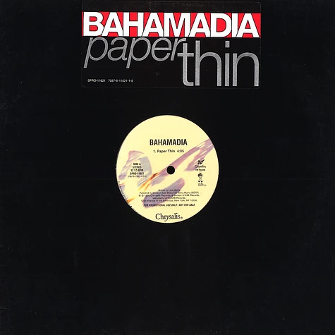 Bahamadia - Paper thin