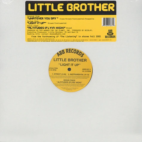 Little Brother - Whatever You Say