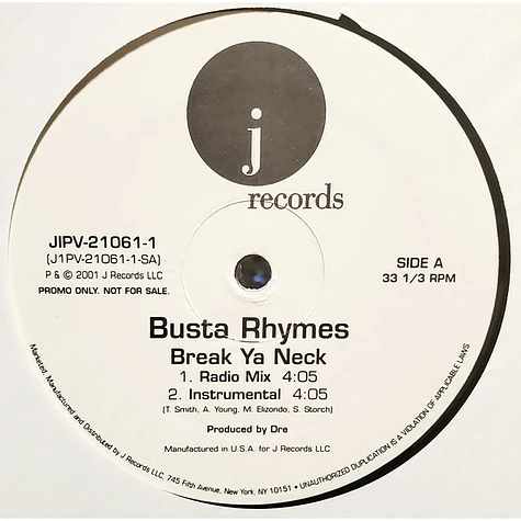 Busta Rhymes - Break Ya Neck